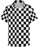 Chemise hawaïenne la plus vendue pour homme Chemises de plage d'été boutonnées décontractées à motif d'impression numérique unique