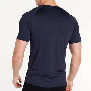 T-shirt de gymnastique personnalisé OEM pour hommes Haut en maille à séchage rapide Coupe-vent et grande taille Chemises pour hommes les plus vendues en ligne Vente directe - Product Image 6