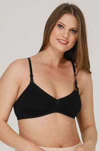 Women's Breastfeeding Nursing <b>Bra</b> Easy <b>Open</b> Clips Breathable Eco-Friendly Wire-Free Support Soft Spandex/Polyester Maternity <b>Bra</b> - Product Image 5