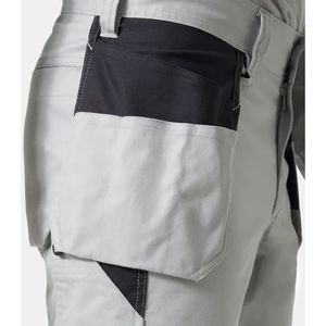 Pantalon cargo droit pour homme, personnalisé, haute qualité, respirant, mélange polyester/coton, léger, taille élastique, style streetwear 2025 - Product Image 5