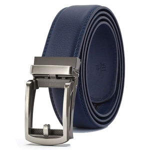 Gran oferta 2025, cinturón clásico de cuero de vaca para hombre con hebilla de alfiler, logotipo personalizado personalizable para hombre - Product Image 5