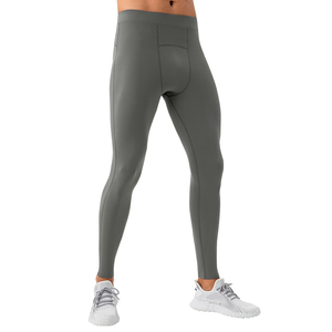 Leggings athlétiques capri à taille élastique personnalisés pour hommes, pantalons de compression imprimés pour l'entraînement, la course et l'exercice - Product Image 3