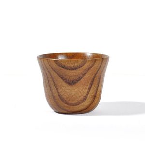 WALNUT Natural Wood Tea <b>Cup</b> Wooden for Wine <b>Coffee</b> Water Hot Cold Drinks Drinking Mug, Japanese Style Wood Tea <b>Cup</b> - Product Image 3