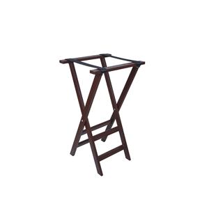 Porta valigia in legno marrone SPRUE - Product Image 1