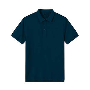 Camisetas Polo de Manga Corta, Camisetas de Algodón Suave Tipo Piqué, 3 Botones, Corte Clásico, Camisetas Casuales de Golf de Alto Rendimiento - Product Image 1