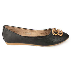 Women's Fancy <b>Pumps</b> (7061-H42) - <b>Black</b> - Product Image 2