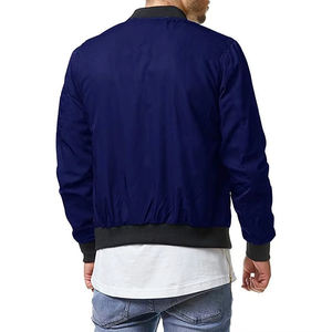 Colección de Invierno, Chaqueta Bomber Hip Hop Personalizada de Alta Calidad para Hombre, Chaqueta de Invierno con Cuello Alto, Chaqueta de Tela para Hombre - Product Image 2