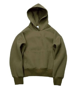 Sweat à capuche pour hommes 100% coton pour hommes 100% coton épais épais éponge française haute qualité vierge oversize Streetwear pull avec logo personnalisé - Product Image 6