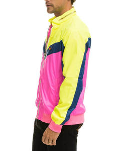 Men's 100% Polyester Windproof <b>Jacket</b> Casual Athletic Fitness Windbreaker with Waterproof Plus Size Feature for Outdoor <b>Workout</b> - Product Image 4