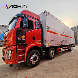 รถตู้ J6G Faw 4-6เมตรดอกไม้ไฟระเบิดสินค้าอันตรายรถขนส่ง - Product Image 4