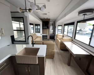 2025 2024 2026 F-o-r-e-s-t R-i-v-e-r Campsite E-l-i-t-e 36AK Rvs Camper Motorhomes Travel Trailer - Product Image 2