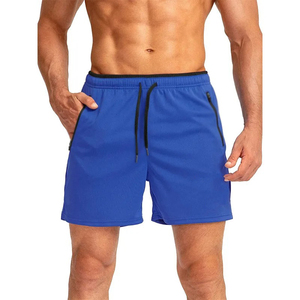Pantalones cortos de entrenamiento con bolsillo y cremallera de secado rápido, transpirables, para correr, deportes de verano, para hombre, recién llegados, pantalones cortos para correr - Product Image 2