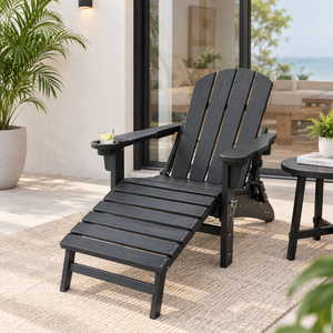 Chaise longue de luxe en teck massif durable avec logo imprimé au laser, design scandinave moderne pour hôtel, complexe hôtelier, patio, usage extérieur - Product Image 1