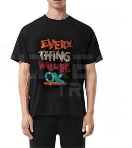 เสื้อยืดผู้ชายประดับพลอยเทียมมีสไตล์2025ใหม่เสื้อพลอยเทียมออกแบบได้ตามต้องการสำหรับผู้ใหญ่ - Product Image 1