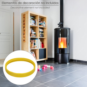 Guarnizione in Silicone per Stufa a Pellet Ø/80 mm - Product Image 5