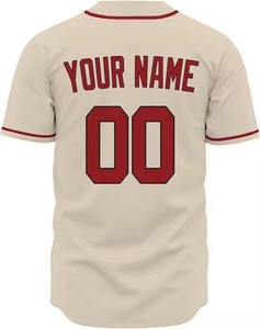 Best <b>material</b> used new arrival Baseball Jersey for Unisex Quick Dry comfortable Anti-Bacterial Sublimation <b>Printed</b> Sportswear - Product Image 4