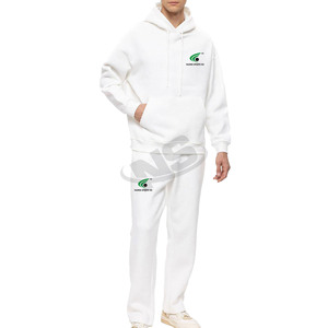 2025 Chándal para hombre Venta al por mayor Nuevo diseño Logotipo personalizado 100% Ropa deportiva de algodón Al Aire Libre Casual Jogger Sudadera con capucha y pantalones Conjunto de dos piezas - Product Image 4