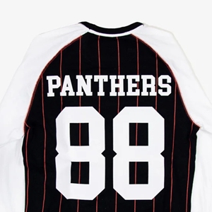 Jersey de Manga Larga de Invierno Transpirable con Estampado Digital de la Universidad Clark Atlanta, Panthers 88, Poliéster/Algodón, Espíritu Escolar - Product Image 4