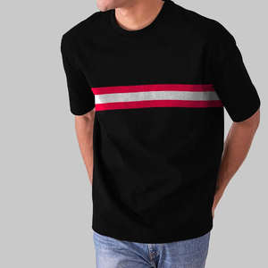 Camiseta de Manga Corta para Hombre, de Alta Calidad, Impresión Digital, 100% Algodón, Logotipo Personalizado, Venta al Por Mayor, Corte Holgado, Ecológica - Product Image 5