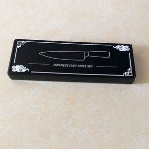 มีดทำครัวทำจากเหล็กดามัสกัสมีดเชฟญี่ปุ่นมืออาชีพมีที่จับไม้ - Product Image 6