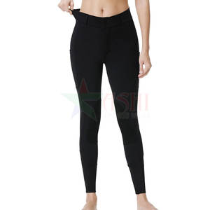 Leggings de Equitación 2026, Personalizadas, Tipo Jodhpur, para Mujer, Impermeables, Resistentes al Viento, de Spandex/Poliéster, Cintura Media, con Agarre en la Rodilla - Product Image 1