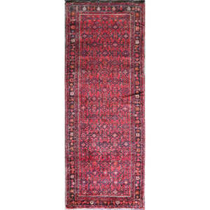 Tapis de couloir en laine vintage de luxe, tissé à la main, design doux et inspiré du style traditionnel, idéal pour la décoration de la maison ou du bureau - Product Image 1