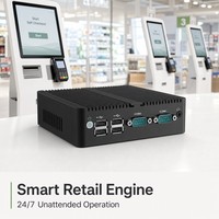 PC Mini Industri Tanpa Kipas untuk IoT Industri, Komputer Ringkas untuk Proyek Peralatan Terhubung