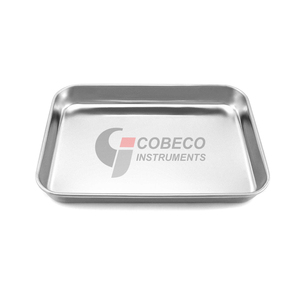 Bandejas Quirúrgicas de Acero Inoxidable con Diseño de Mantenimiento de Temperatura para Soluciones de Irrigación Salina Caliente Durante Procedimientos - Product Image 2