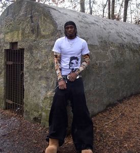 เสื้อยืดฟิตเนสไซส์ใหญ่พิเศษ น้ำหนัก 300 กรัม ผ้าเนื้อแน่น สไตล์วินเทจ ทรงโอเวอร์ไซส์ ระบายอากาศได้ดี คอสูง สไตล์สตรีทแวร์ ผ้าถักอย่างดี - Product Image 6