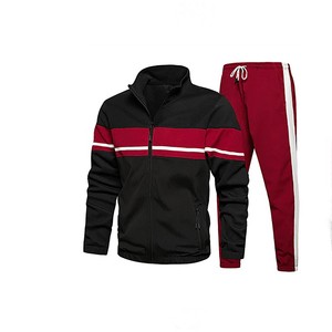 ชุดวอร์มสองชิ้นสำหรับฤดูหนาวชุดจ๊อกกิ้งสตรีทแวร์ระบายอากาศได้ดีปรับแต่งได้ - Product Image 3