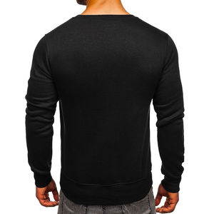Vente en gros de sweatshirts 2025 pour hommes à bas prix sweat-shirt de grande taille respirant thermique durable avec logo personnalisé pour hommes - Product Image 4