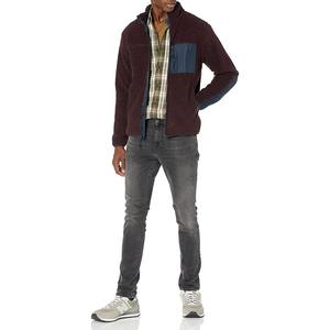 Nouveau produit polaire vente en gros veste Sherpa polaire personnalisée prix d'usine veste d'hiver veste multicolore - Product Image 3