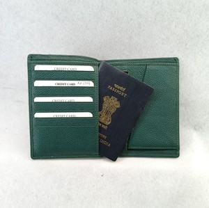 Porte-passeport en cuir véritable RFID Accessoires de voyage Portefeuilles Homme Bus Metro Ticket Card Sleeves Wholesale Bulk Price Export 2025 - Product Image 2