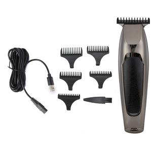 Tondeuse à cheveux électrique portable rechargeable USB sans fil pour barbe, avec lame professionnelle en acier inoxydable pour tondeuse à huile, idéale pour les camping-cars - Product Image 3