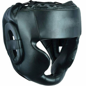 Protector de Cabeza de Boxeo Integral Duradero con Logotipo Personalizado, Protector de Cabeza de Cuero con Barra Nasal para MMA, Kickboxing y Artes Marciales - Product Image 3