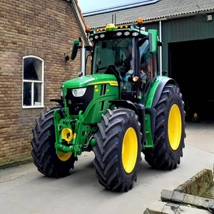 Tractor Agrícola John Deere 4WD, Tractor Utilitario para Granja, Máquina de Trabajo de Campo con Neumáticos Grandes - Product Image 4