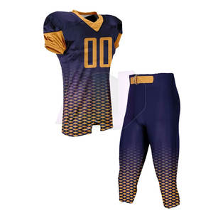 ชุดกีฬาทีมสมัยใหม่ ดีไซน์ระบายอากาศได้ดี ชุดอเมริกันฟุตบอลชาย แขนสั้น ช่วยเพิ่มความยืดหยุ่นในการเคลื่อนไหว - Product Image 4
