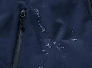 Vestes softshell imperméables d'hiver pour hommes doublure en polaire isolée matériau en toile col montant pour la chasse en plein air fabriqué au Pakistan - Product Image 6