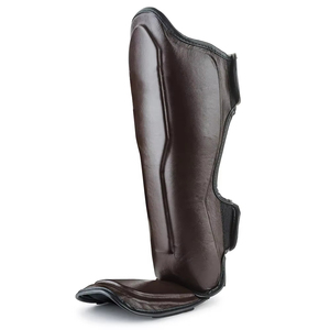 Espinilleras de Fútbol de Cuero Personalizadas, Ligeras, con Cierre de Velcro, Almohadillas Protectoras Impresas Personalizadas de Alta Calidad - Product Image 6