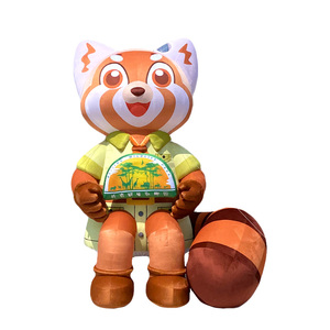 4m nuevo personaje de película inflable personalizado al aire libre volar dibujos animados <span class=keywords><strong>mapache</strong></span> <span class=keywords><strong>gigante</strong></span> mascota de dibujos animados inflable - Product Image 2