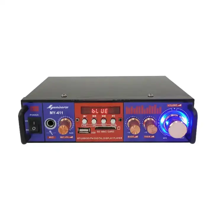 Vcd DVD Karaoke khuếch đại Máy nghe nhạc CD Combo khuếch đại di động xe Radio DV âm thanh khuếch đại công suất với máy nghe nhạc CD và đài phát thanh