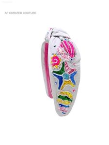 Summer Collection <b>Headbands</b> for Women With Embroidered Cactus Hair Accessories - Product Image 4