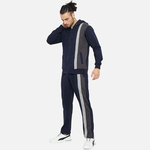 Chándales de ropa deportiva de calidad superior para hombre, conjunto de dos piezas, ropa deportiva para gimnasio, Fitness, chándales de entrenamiento de lana para hombre - Product Image 3