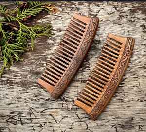 Peine liso de madera - Product Image 2