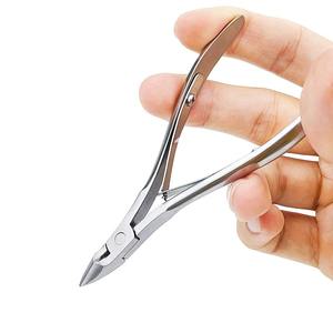 Tijeras de Acero Inoxidable para Cutículas, Alicates de Pico de Halcón, Herramientas de Exfoliación para Manicura, para Técnicos de Uñas de Salón, Cortaúñas - Product Image 1