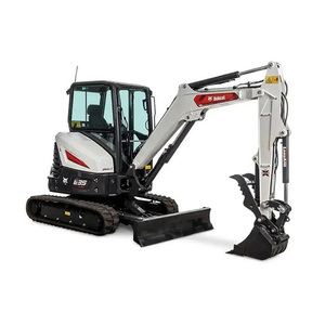 Mini pelleteuse d'occasion Bobcat E20 E27 E17 Moteur Kubota d'occasion Pelleteuse sur chenilles Bobcat 2 tonnes 3 tonnes Petite pelle sur godets - Product Image 2