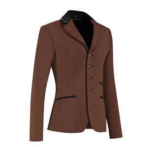 Veste de compétition équestre pour femmes, confortable, en coton, couleur personnalisée, taille personnalisable, veste de cavalier de haute qualité - Product Image 3