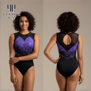 New Arrival Sleeveless Gymnastics Clothing Solid Color Quick Dry Skin Friendly Training Wear With Soft Stretch Fabric