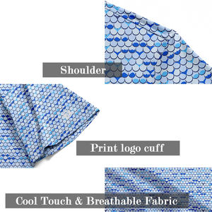 Camiseta de Polo de Golf Transpirable con Logotipo Personalizado, Absorbe la Humedad, Elegante, de Manga Corta para Máximo Flujo de Aire y Secado Rápido, Camiseta Deportiva - Product Image 3