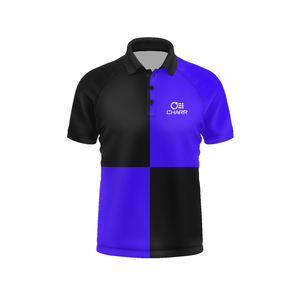 Venta al por mayor Unisex sublimación personalizada 100% poliéster de talla grande Polo de hombre Casual Business Sport GolfPolo Shirt para hombres - Product Image 5